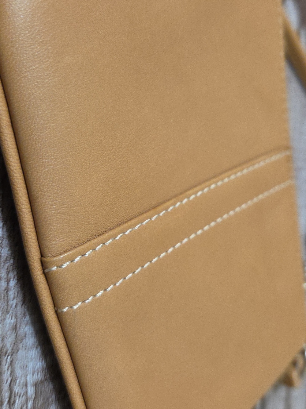 Coach Tan Butter Smooth Leather Wrislet Wallet Coin Purse Small - Picture 5 of 13